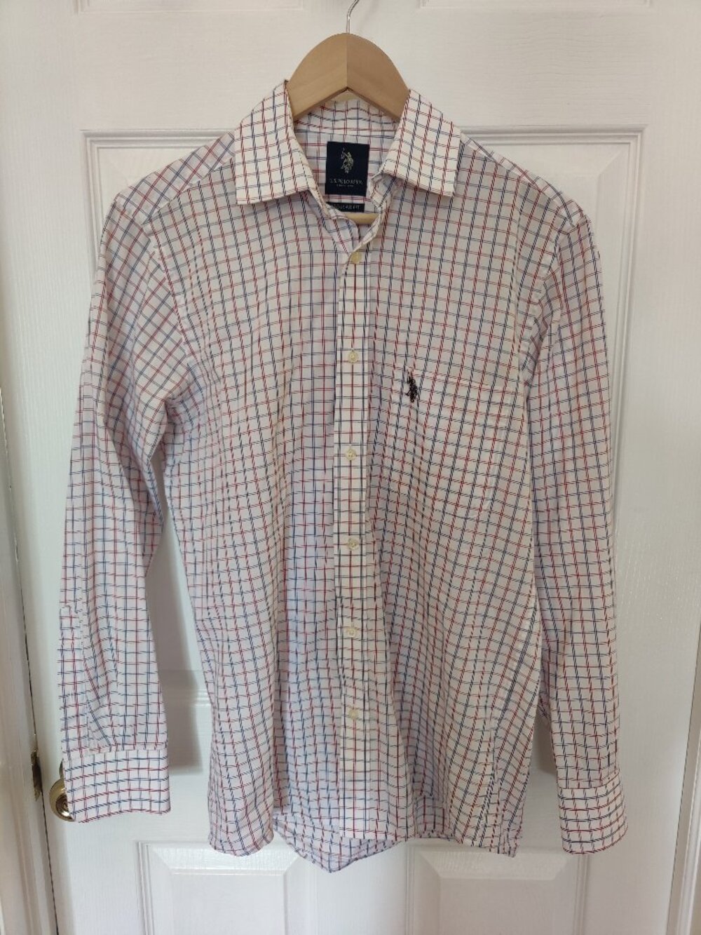 U.S. Polo Assn. - Checkered Dress Shirt - Small/14.5